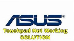 Asus Touchpad Not Working Windows 10/11 [SOLUTION]