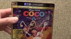 Disney Pixar Coco 4K Ultra HD Blu-Ray Digital Combo Pack Unboxing