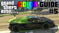 GTA V - Ultimate Color Guide #5 | Best Colors Combos for Zentorno