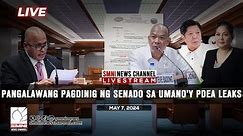 LIVE: Pangalawang pagdinig ng Senado sa umano’y PDEA leaks | May 7, 2024