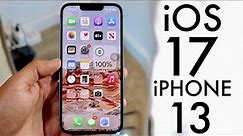 iOS 17 OFFICIAL On iPhone 13! (Review)