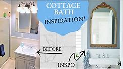Small Cottage Bath INSPIRATION Budget Remodel ~ Pt.1