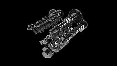 Turntable Shot Working V8 Engine Alpha Stock Footage Video (100% Royalty-free) 19177909 | Shutterstock