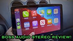 Boss Audio Elite Touchscreen Stereo Review w/ CarPlay & Android Auto