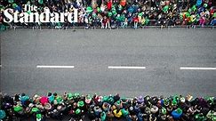 Dublin St Patrick's Day in full: Watch as thousands gather in Irish capital for parade