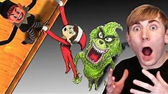 Christmas DIYs You Should NOT TRY 😈 Elf On The Shelf, Frozen 2, Grinch - DIY Drawings & Crafts