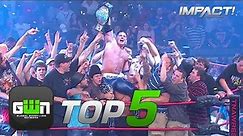 5 Most SHOCKING World Title Wins in IMPACT History | GWN Top 5