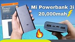 Mi Power Bank 3i 20000mAh Unboxing, Review & Charging Speed Test | Best Powerbank 2024 ?