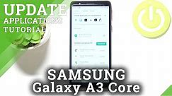 How to Update Apps on SAMSUNG Galaxy A3 Core– Enable Auto Update Apps
