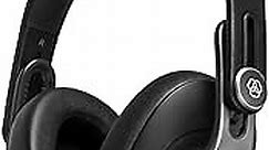 AKG Pro Audio K371 Over-Ear, Closed-Back, Foldable Studio Headphones, Black