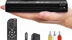Craig CVD401A Compact HDMI DVD Player with Remote in Black | Compatible with DVD-R/DVD-RW/JPEG/CD-R/CD-R/CD | Progressive Scan | Up-Convert to 1080p |