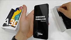 Samsung A30 2019 First look Setup Active Unboxing - Gsm Guide