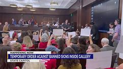 New rule against signs in TN House blocked by judge