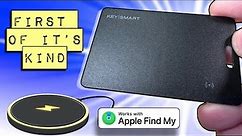 World's First "Wireless Charging" Apple Find My Tracker - KeySmart SmartCard