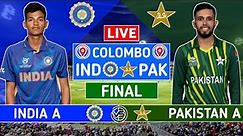 India vs Pakistan Asia Cup Final Live Scores | IND vs PAK Final Live Scores & Commentary | #cricket
