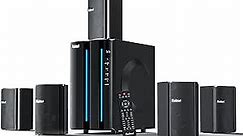 Bobtot 5.1 Channel 800W Home Theater System with Subwoofer, Bluetooth, and HDMI ARC - For TV, DVD, FM Radio