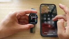 How to Restore/Recover Apple Watch from Backup on Apple Watch 7/6/5 (WatchOS 8.5)
