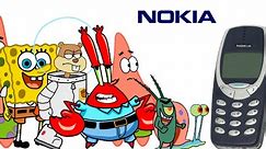 Spongebob characters but Nokia ringtone
