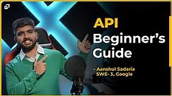 API Tutorial for Beginners | Application Programming Interface Simplified | What is API | @SCALER