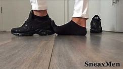 NEW Nike Tuned 1 Se Sneakers - Black Puma Socks - Size 46 EU - Foot Locker