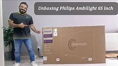 Philips OLED (700) series with Ambilight. Unboxing, setup & demo!