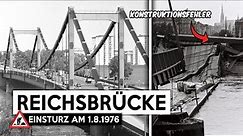 Durch diesen Konstruktionsfehler ist die Reichsbrücke am 1.8.1976 eingestürzt! | Reichsbrücke Wien