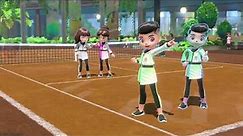 ✨🎾🏆 Nintendo Switch Sports. Online Tennis Match. Peal people play online! Me vs Two Players!🏆🎾✨
