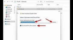 How to Zip and Unzip Files in Windows 11