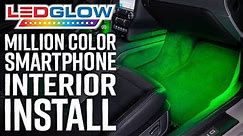 LEDGlow | How to Install A Million Color Bluetooth Interior LED Lighting Kit