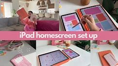 How to customize your iPad home screen + digital planning on iPad mini & iPad Pro 12.9 - iPad setup