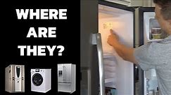How to Find Model Number on Refrigerator, Oven, Washer, Dryer, Water Heater, Furnace, A/C