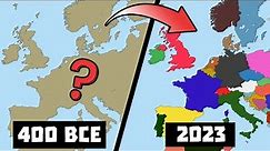 History of Europe Timelapse (400 BCE - 2023)