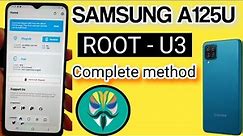 How to Root samsung A125u u3/Samsung A125u root