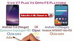 Vivo V7 Plus Vs Oppo F5 Comparison