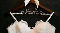 Wedding Dress Hanger Bride Hanger Wire Hanger Bridal Gift