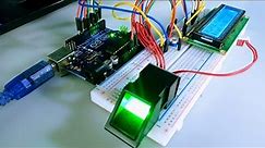 Fingerprint and keypad Arduino lock : How to make biometric lock system.