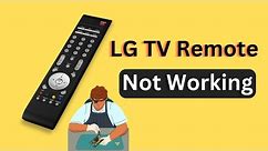 LG TV Remote Not Working - How to fix