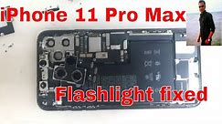 iPhone 11 Pro & 11 Pro Max Camera Flashlight Not Working Fixed