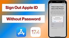 How To Remove Apple ID Without Password | Sign Out / Log Out Apple ID Without Password (2024)