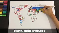 Drawing the 1815 World Flag Map