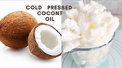 Diy Organic, Cold-Pressed ~Unrefined Coconut Oil- Natural Hair , Skin & Cooking Oil #coconut