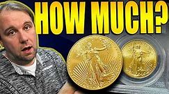 I Tried to SELL my Gold Coins to Coin Shops... is this the True Value?