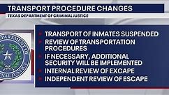 Texas Department of Criminal Justice suspending transport of inmates | FOX 7 Austin