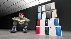 Unboxing EVERY iPhone 13, iPhone 13 Pro, iPhone 13 Pro Max and iPhone 13 Mini in All Colors