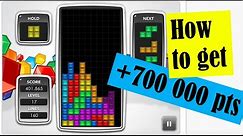 How to play Tetris | (Improve your score on Tetris.com)