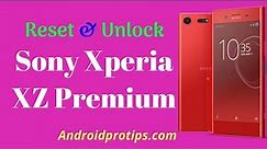 How to Reset & Unlock Sony Xperia XZ Premium