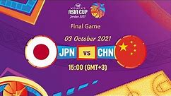 Japan v China | Full Game - FIBA Women's Asia Cup 2021 - Division A