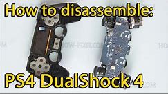PS4 Controller DualShock ver1 Disassembly and Reassembly Guide