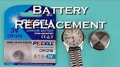 How To Change The Battery On Your Timex Watch - Timex Battery Change