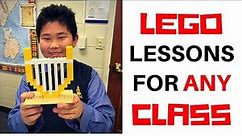 Lego Lessons in the classroom: Building creativity at all levels of education!